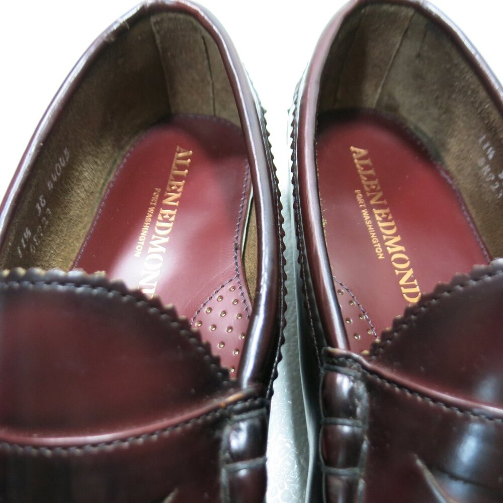 Allen Edmonds Kenwood Leather Dress Loafer Shoes Mens Footwear sz 11.5 EEE - Picture 7 of 7